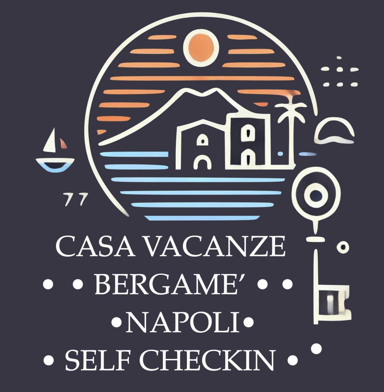 Villa Casa Vacanze Bergame Neapel Exterior foto